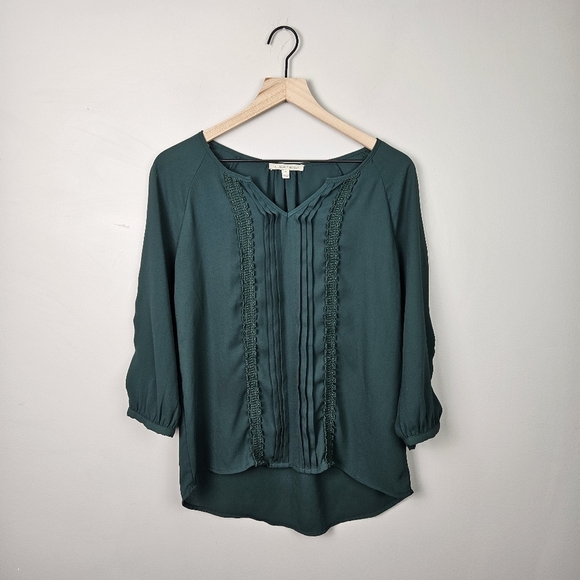 41 Hawthorn Green Blouse Women Small - Picture 1 of 8